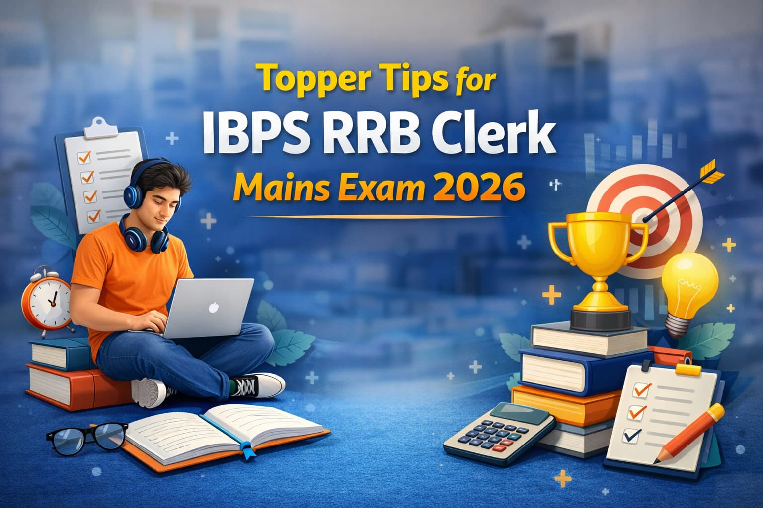 Topper Tips for IBPS RRB Clerk Mains Exam 2026