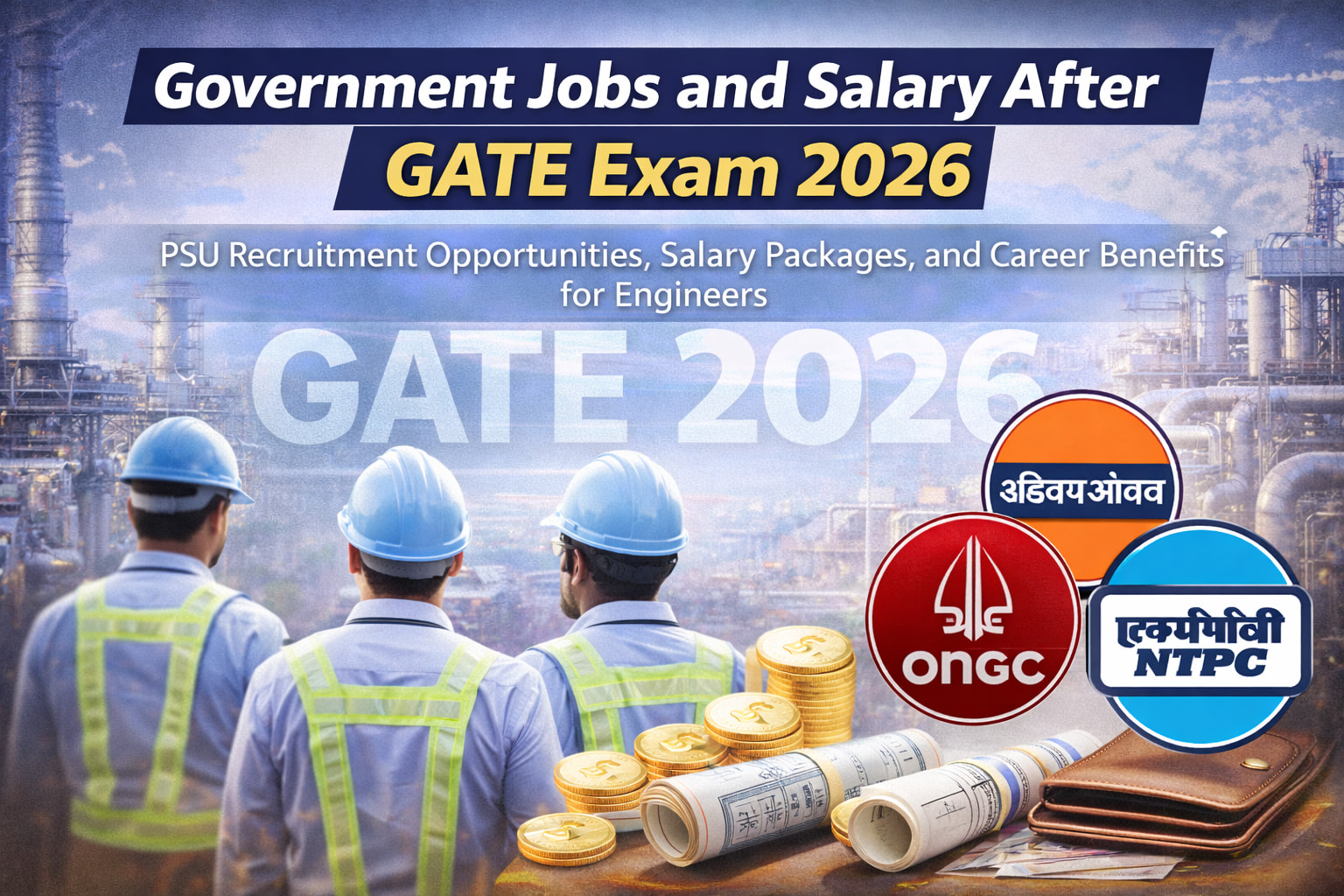 Salary and Government Jobs after GATE Exam 2026